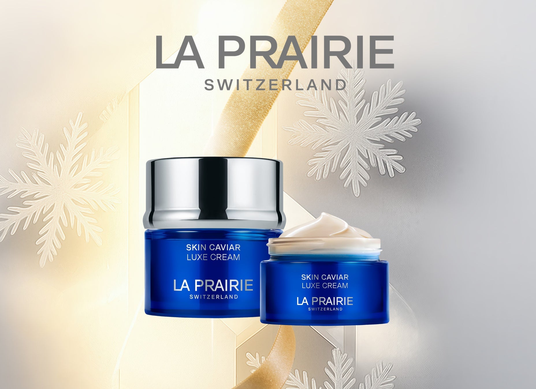 ＜ラ・プレリー＞ 「スキンキャビアコレクション」を体感するPOP UPイベントを阪急うめだ本店にて開催。新サイズ「SC ラックス クリーム N 30mL」を先行発売