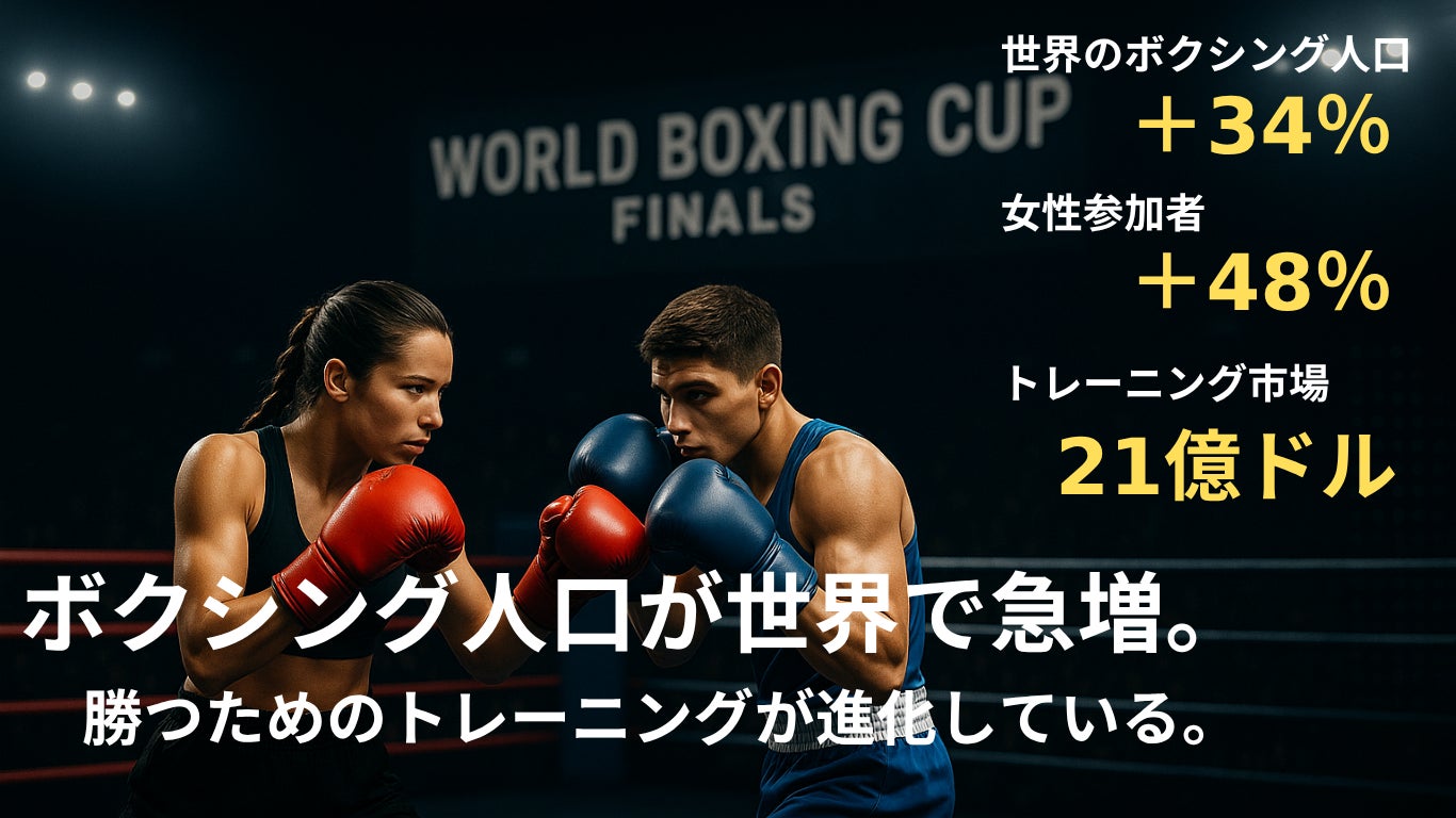 【最新トレンド】WORLD BOXING CUP開催、ボクシング人口の増加と強化トレーニング需要が急拡大