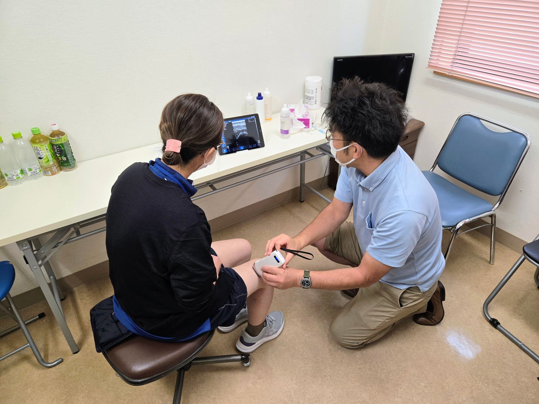 10月　福島県いわき市　高齢者10人以上に「足の筋肉の厚さ」を測る実証実験を開始