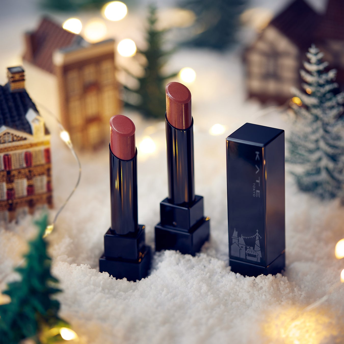 KATE「リップモンスター」にホリデーシーズン限定の熱感ニュアンスベージュ系カラーが登場！