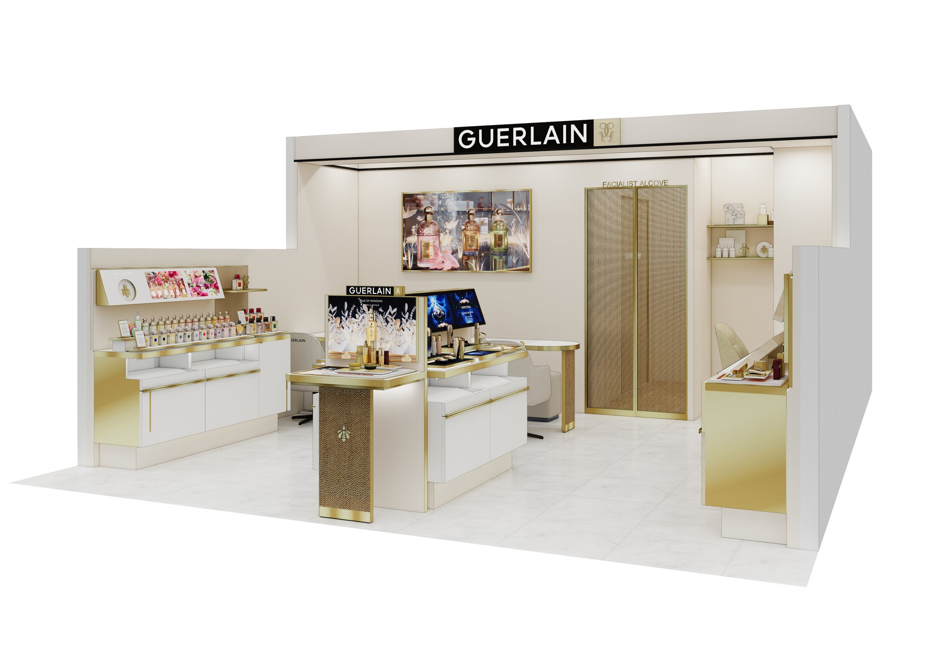 【ゲラン】大丸福岡天神店がよりコンテンポラリーなデザインに一新