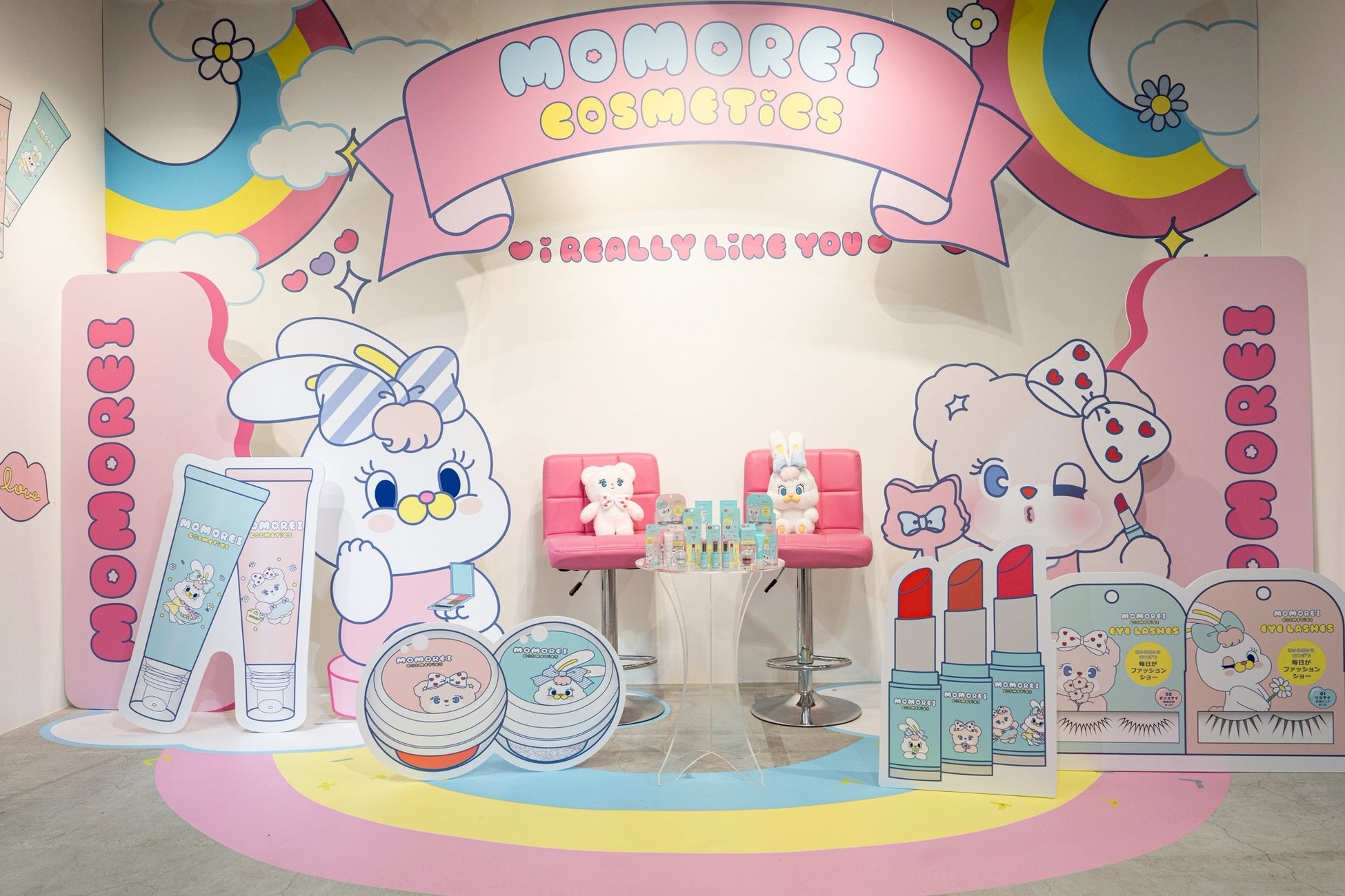韓国で人気のキャラクターMOMOREI（モモレイ）から初のコスメシリーズ「MOMOREI COSMETICS」が本日より、発売開始！発売前日のリリースイベントのレポートも公開。