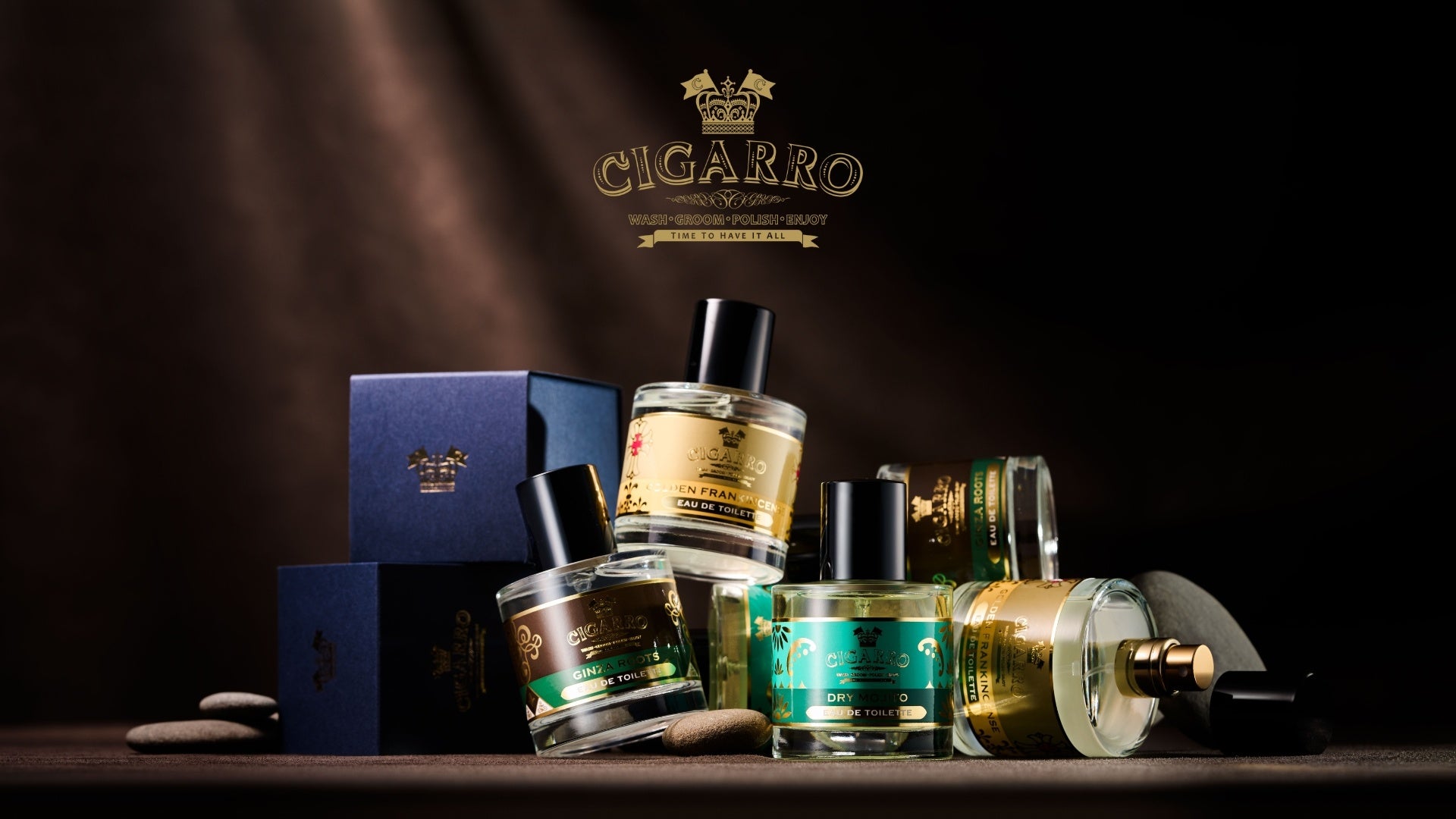 メンズセルフケアブランド「CIGARRO（シガーロ）」からブランド初となるオードトワレが3種新登場。