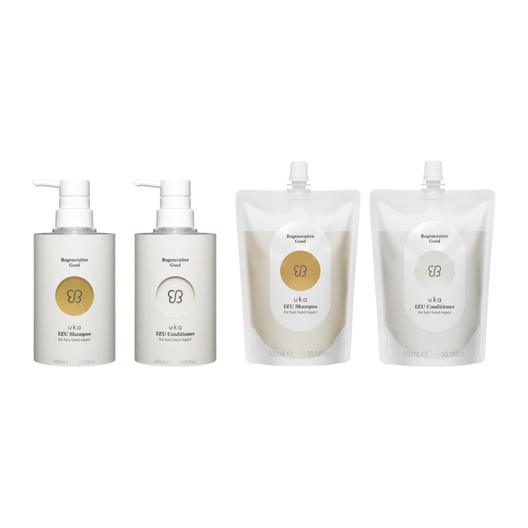 12月5日発売！uka IZUシリーズに新しくヘアボンドリペアが仲間入り