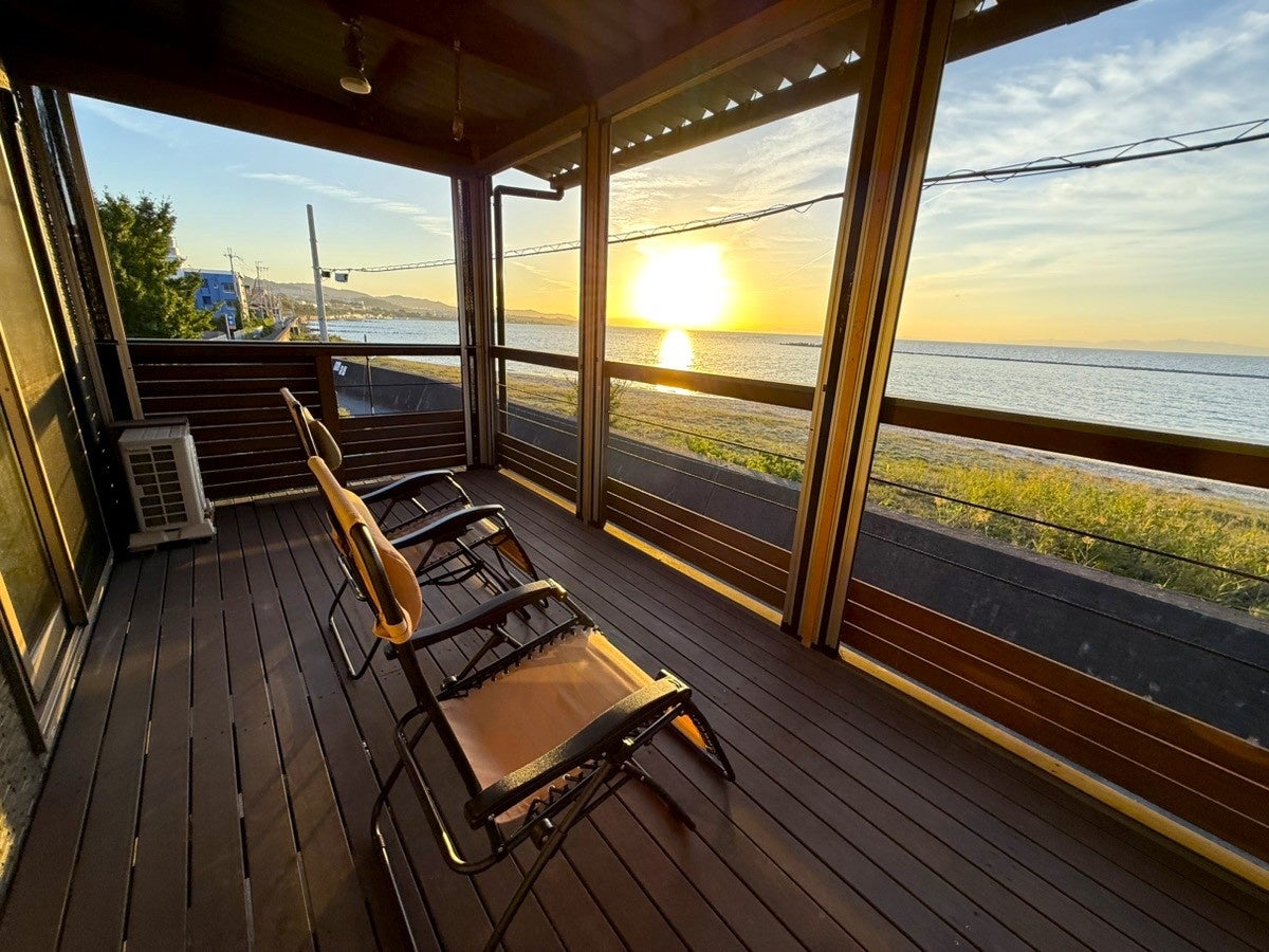 大阪湾の絶景で”ととのう”！　近畿初！kokolo sauna®の【サウナ＆水風呂】展示場が大阪・阪南市にオープン