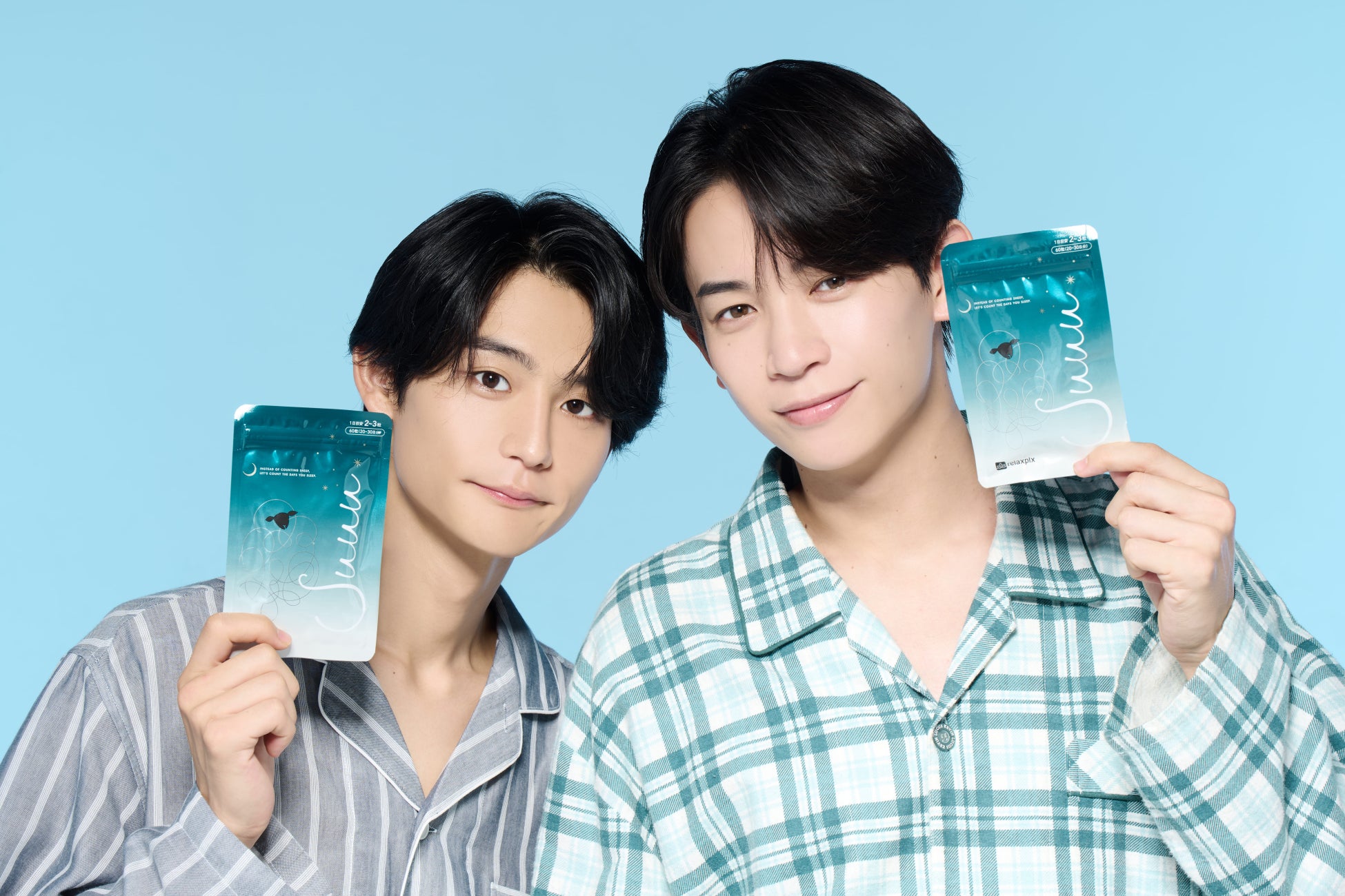 俳優・島村雄大さん、イケメン芸人・面髙ケンスケさんが『Suuu（スゥー）』のキャンペーンモデルに就任