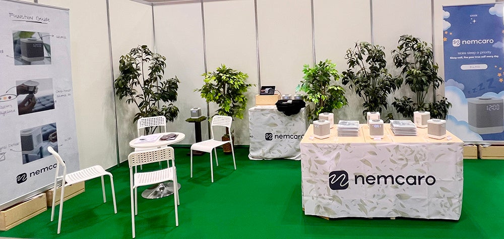 眠りのためのウェルネス・デバイス「nemcaro」Wellness Tokyo 2025 出展レポート