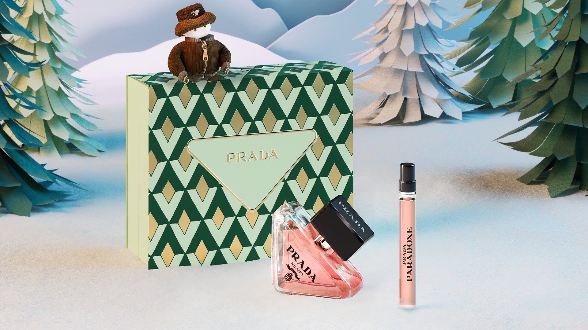 ＜プラダ ビューティ＞を代表するフレグランス「パラドックス」をお楽しみいただけるホリデーコフレが登場