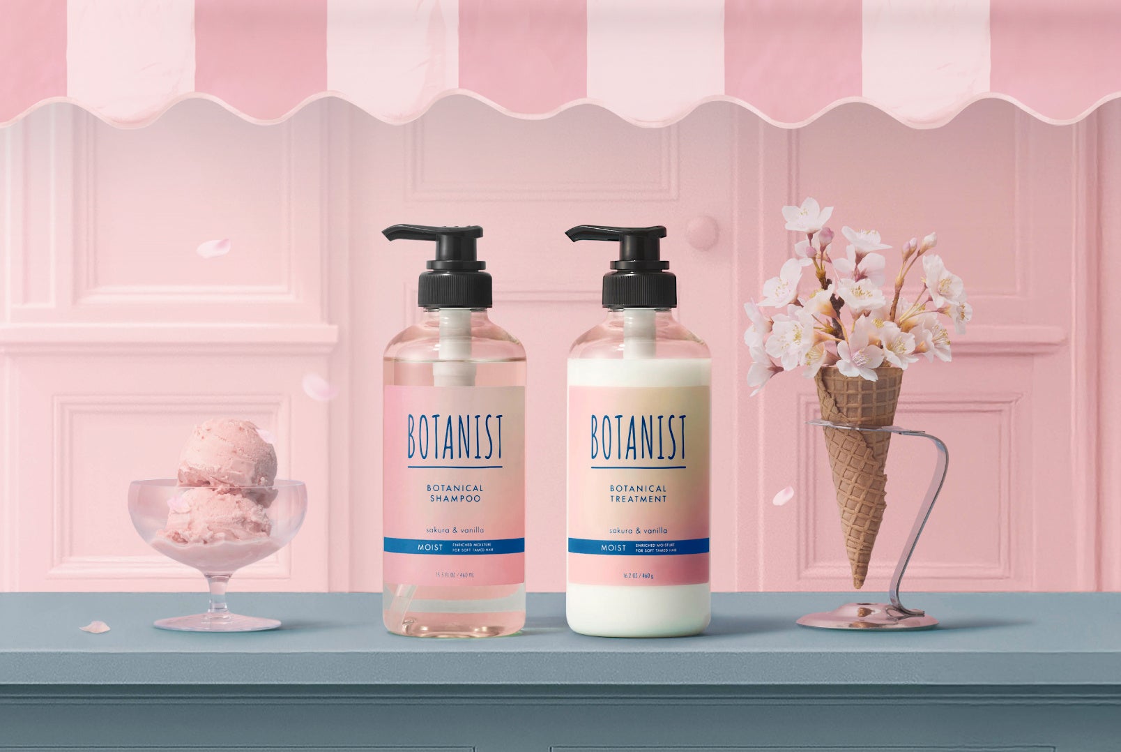 【BOTANIST】「サクラ＆バニラの香り」12月15日新発売！アイスクリームをイメージした、可憐でやわらかな甘さと心ほどける香り　花粉のダメージをケアする保湿成分を配合