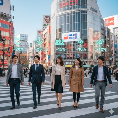 Syd Life AI 渋谷区に採択された実証実験で区民モニターのウェルビーイングを定量的に改善