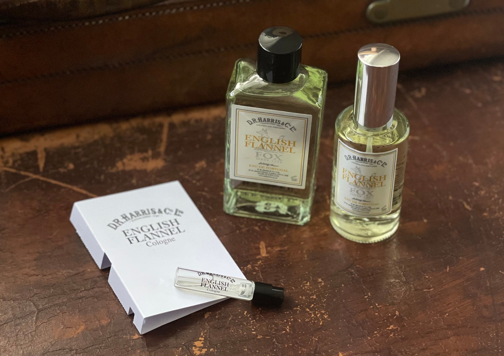 【先行販売】日本初上陸の香り「イングリッシュフランネル」英国王室御用達ブランドD.R.HARRIS × FOX BROTHERSのコラボレーション新作コロン