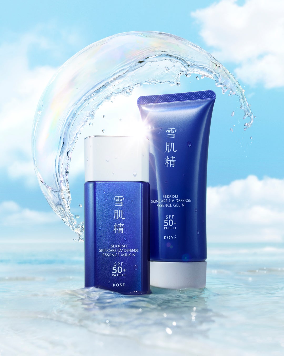 『雪肌精』の日やけ止めがアップデート。汗や水を味方にし、感覚まで冴えわたる❝タフ膜UV❞が登場。