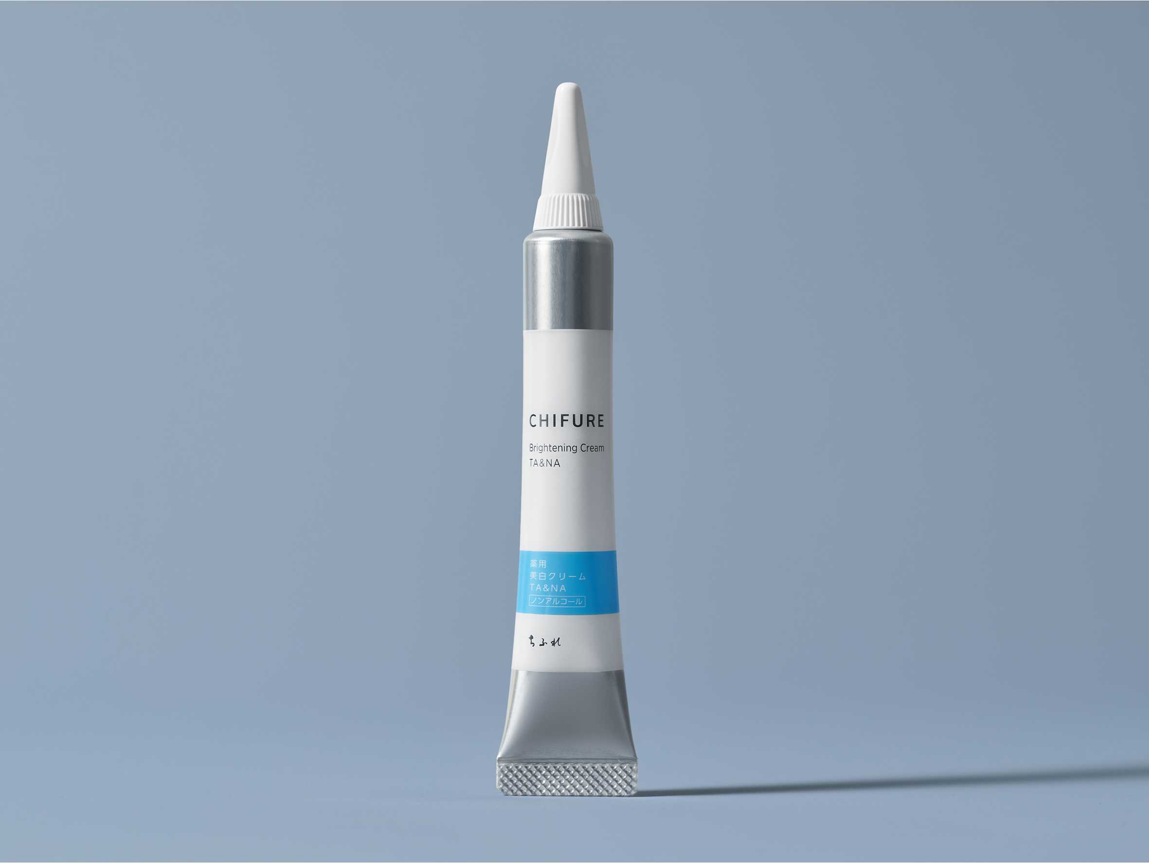 目もと・ほおのビューティーハイライトゾーン*1を、W美白有効成分*2でケア。『ちふれ 薬用 美白クリーム TA＆NA』