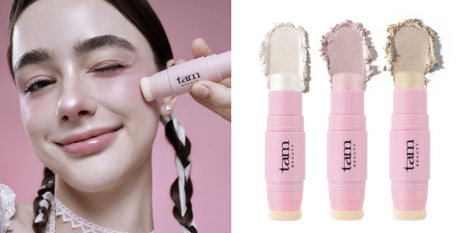 ウォーターグルー・ブラッシャー”で話題のTAM BEAUTY、年末メイクは「立体グロウ」ハイライターで攻略