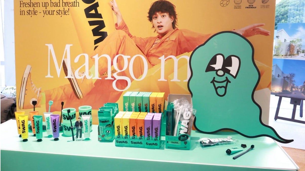 【SWAG(スワッグ)】シンデレラフィットEXPO7thに出展。口臭を気にせず自分らしく――“清潔感と自信”を提案するオーラルケア体験