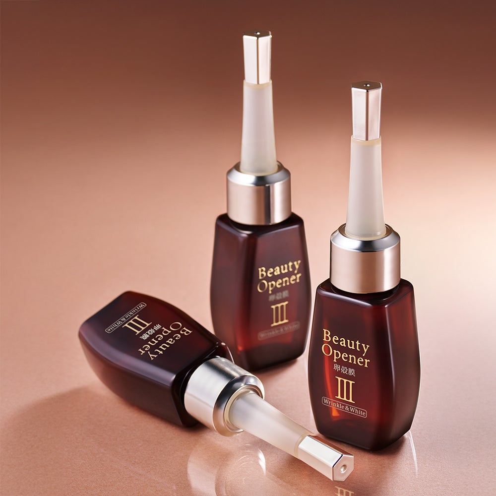日本で一番売れている*¹「卵殻膜*²エキス配合美容液」が進化*³して新登場！ビューティーオープナーセラム リンクル＆ホワイト〈医薬部外品〉