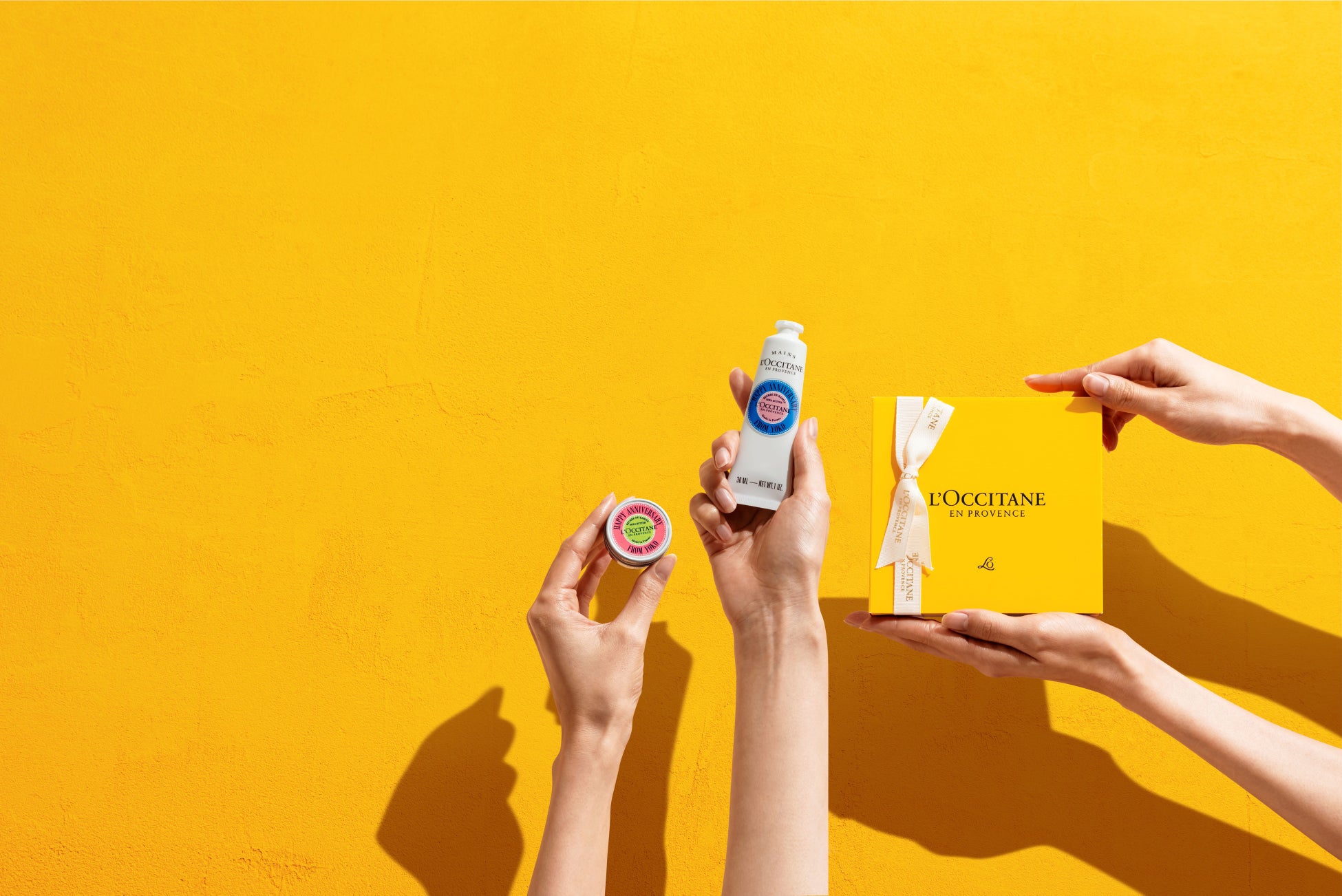 【ロクシタン】名入れギフト「マイシア」がリニューアル。誕生日や出産祝い、卒業・入学や送別などの春のギフトシーンにも。本日から公式通販限定にて発売。