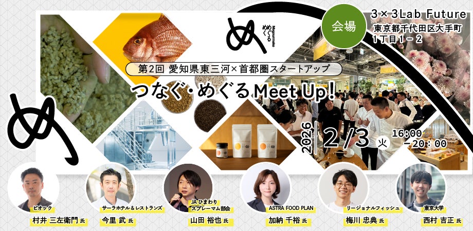 ビオック代表 村井三左衛門、愛知県主催のスタートアップ交流イベントに登壇 ASTRA FOOD PLAN社との共同プロジェクト、種麹未利用資源のアップサイクルについて発表