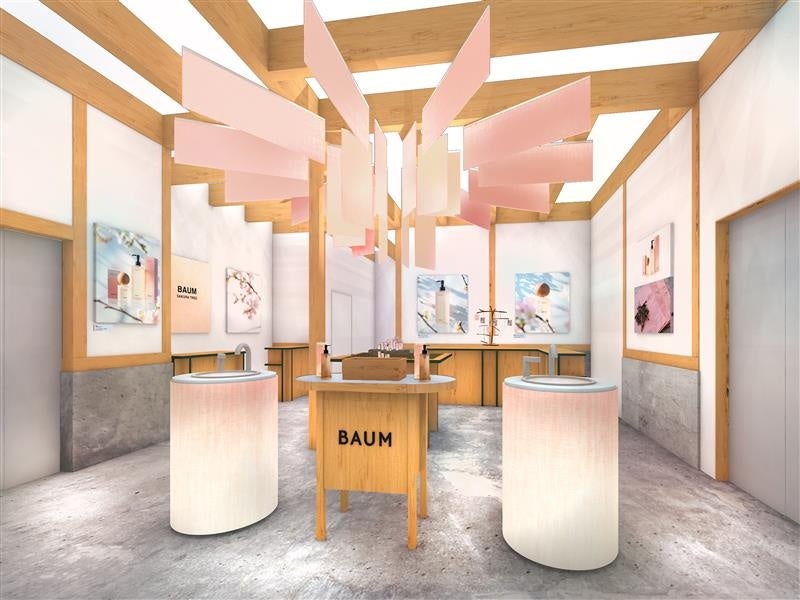 「BAUM」SAKURA TREE ポップアップイベント 2/6-2/8開催
