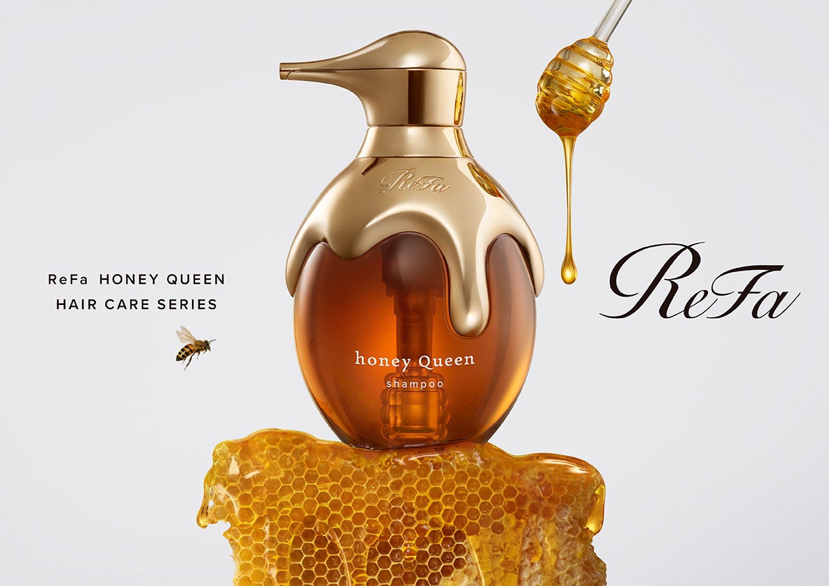 女王蜂のローヤルゼリー※1で、とろぉり濃密うるおい髪。「ReFa HONEY QUEEN HAIR CARE SERIES」2026年2月14日（土） ReFa GINZAにて先行発売。
