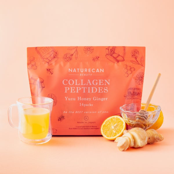 【Naturecan × ちゃぴさんです。】共同開発　　　　　　　　　　ホット・アイスどちらも楽しめるコラーゲンドリンク誕生！　　　「コラーゲンペプチド ゆず蜂蜜ジンジャー味」新発売