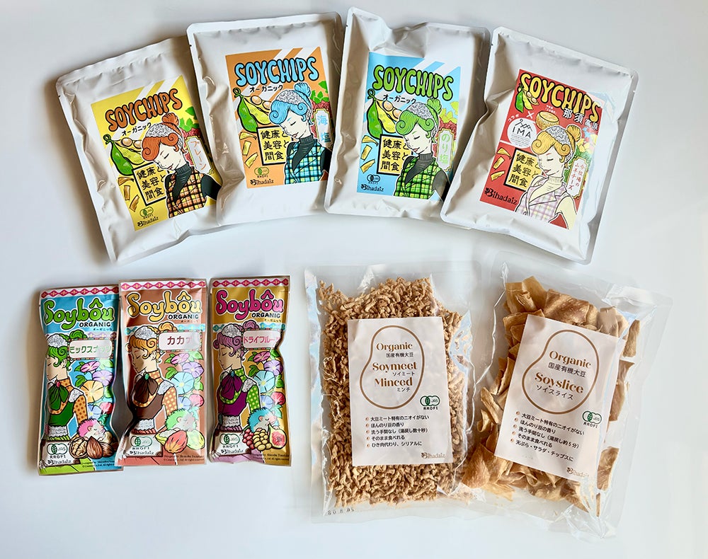 国産有機大豆を使用した「Bihadaiz」シリーズがマタニティフード協会の認定商品に選定