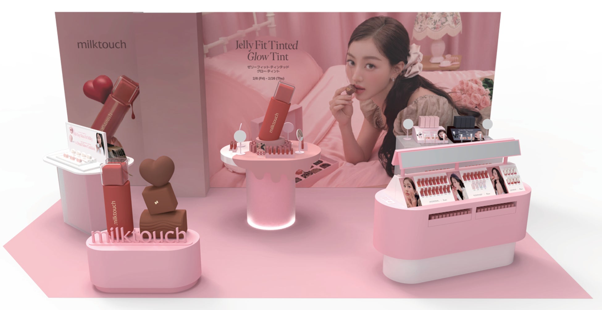 〈milktouch〉A:PERS(エイパース)にてPOP-UPイベントを開催！ここでしかゲットできない限定セットも登場！