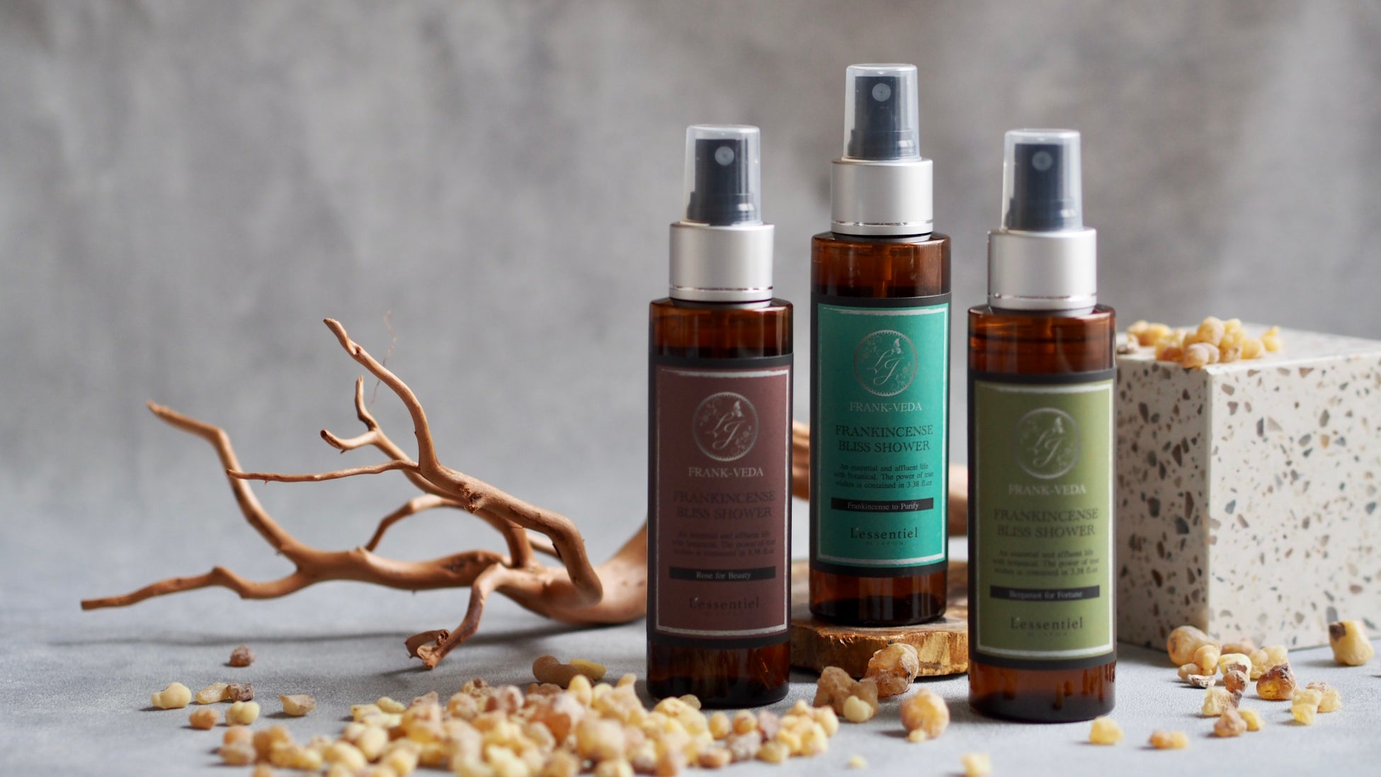 【感情は、香りで操る】成功者が密かに実践する“精神のチューニング”。古代叡智と最高級フランキンセンスが融合した『Frank Veda』で、心に静かなる革命を。