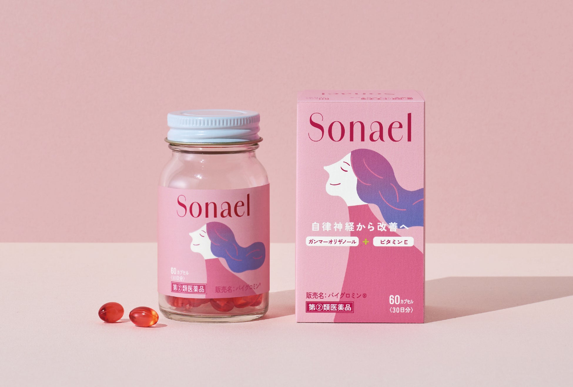 フェムケアブランド【Sonael（ソナエル）】から医薬品 (販売名:バイグロミン®) が3月2日新発売　女性が感じやすい末端の冷え、更年期における肩こり・頭痛・不眠などの症状にアプローチ