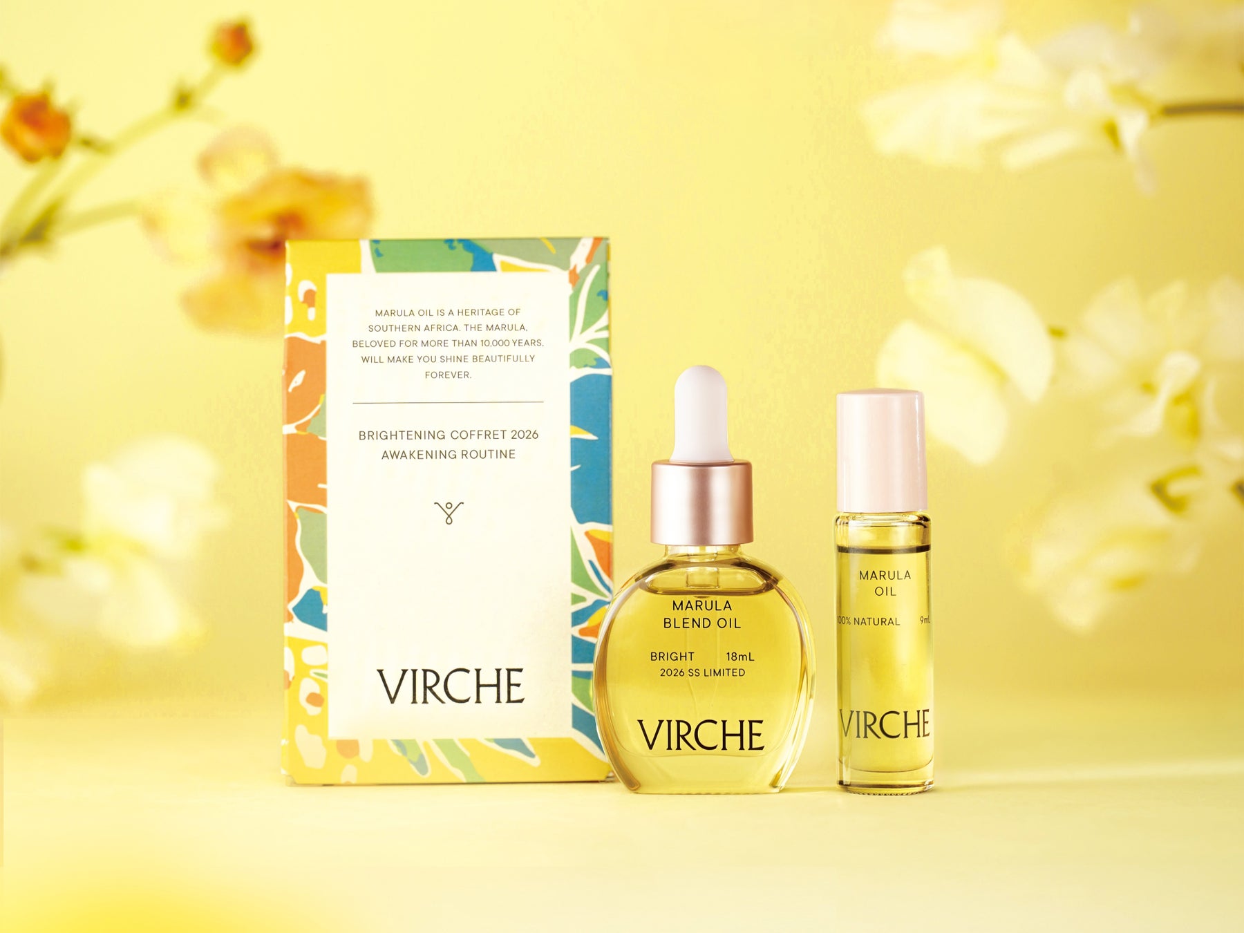 マルラオイルのヴァーチェから、春の「ブライトニングコフレ2026」を数量限定で発売