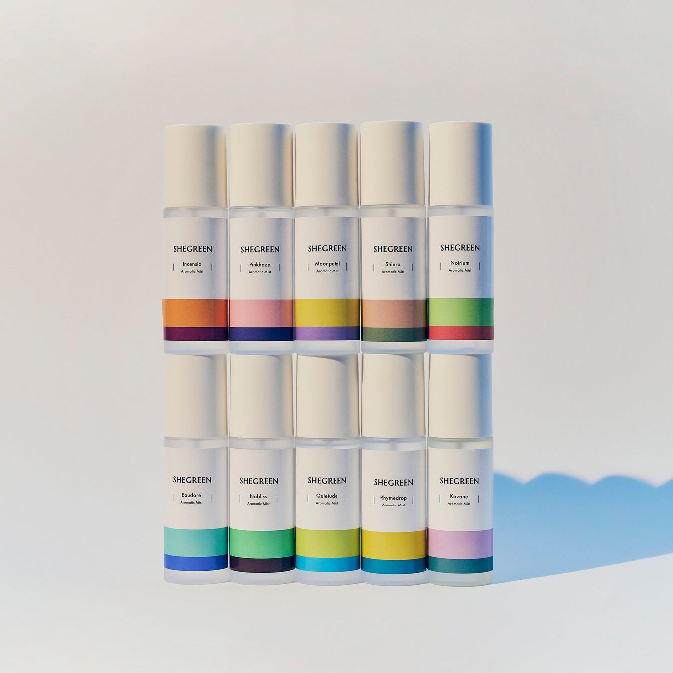 日本発フレグランス「SHEGREEN」がアップデートし、2026年2月14日にグランドローンチ。新作『Aromatic Mist』全10種を同時発売。〜3月誕生の恵比寿・旗艦店にて、先行内覧会を開催〜