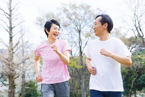 運動している人が年齢とともに増加！50代後半から半数超え