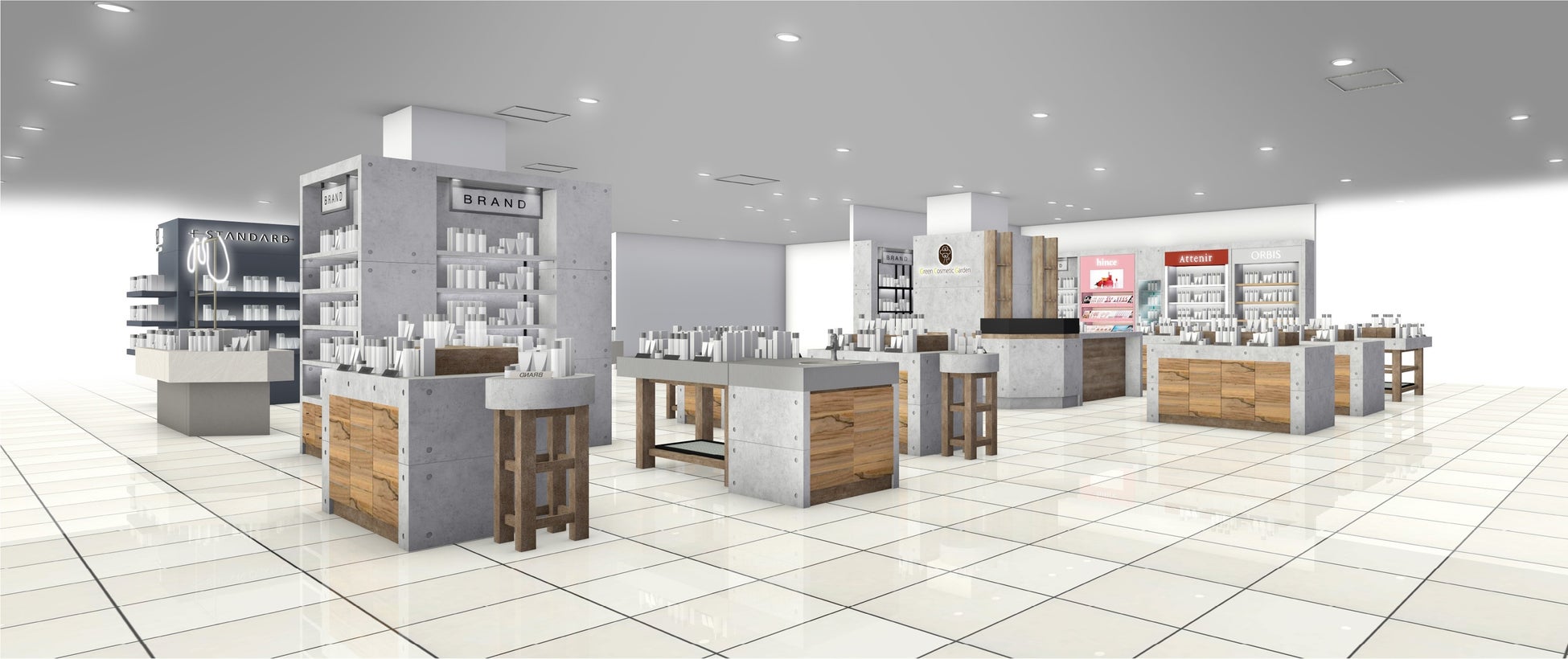 「グリーン コスメティック ガーデン 広島三越店」にて、2026年2月20日（金）よりアテニア製品の販売を開始