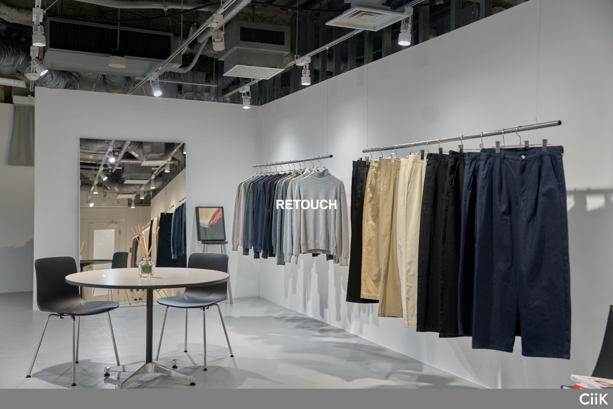 大人男性向けメディア「大人男子ラボ」などを展開する株式会社CiiK、ライフスタイルブランド「RETOUCH」、東京・渋谷（神南）にプレスルームをオープン　アパレルのリース・メディア対応を本格始動