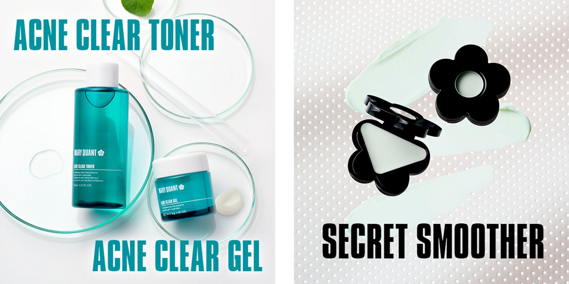 繰り返すニキビも肌あれも予防するアクネケア※、「アクネ クリア」が新登場！さらに毛穴レスな肌に仕上げるメイクアップベース、「シークレット スムーザー」も限定復刻