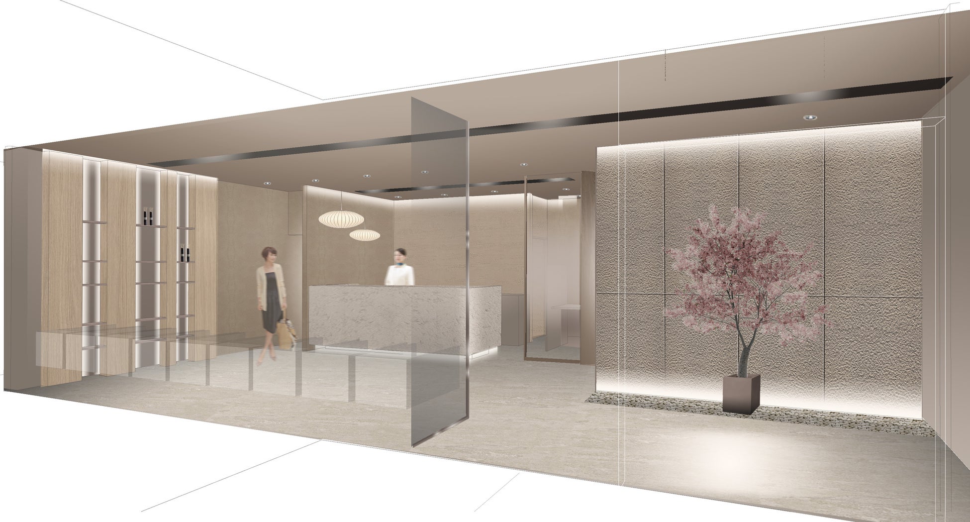 和モダンを追求した新しい旗艦店「TBC新宿東口駅前店」が移転リニューアルオープン