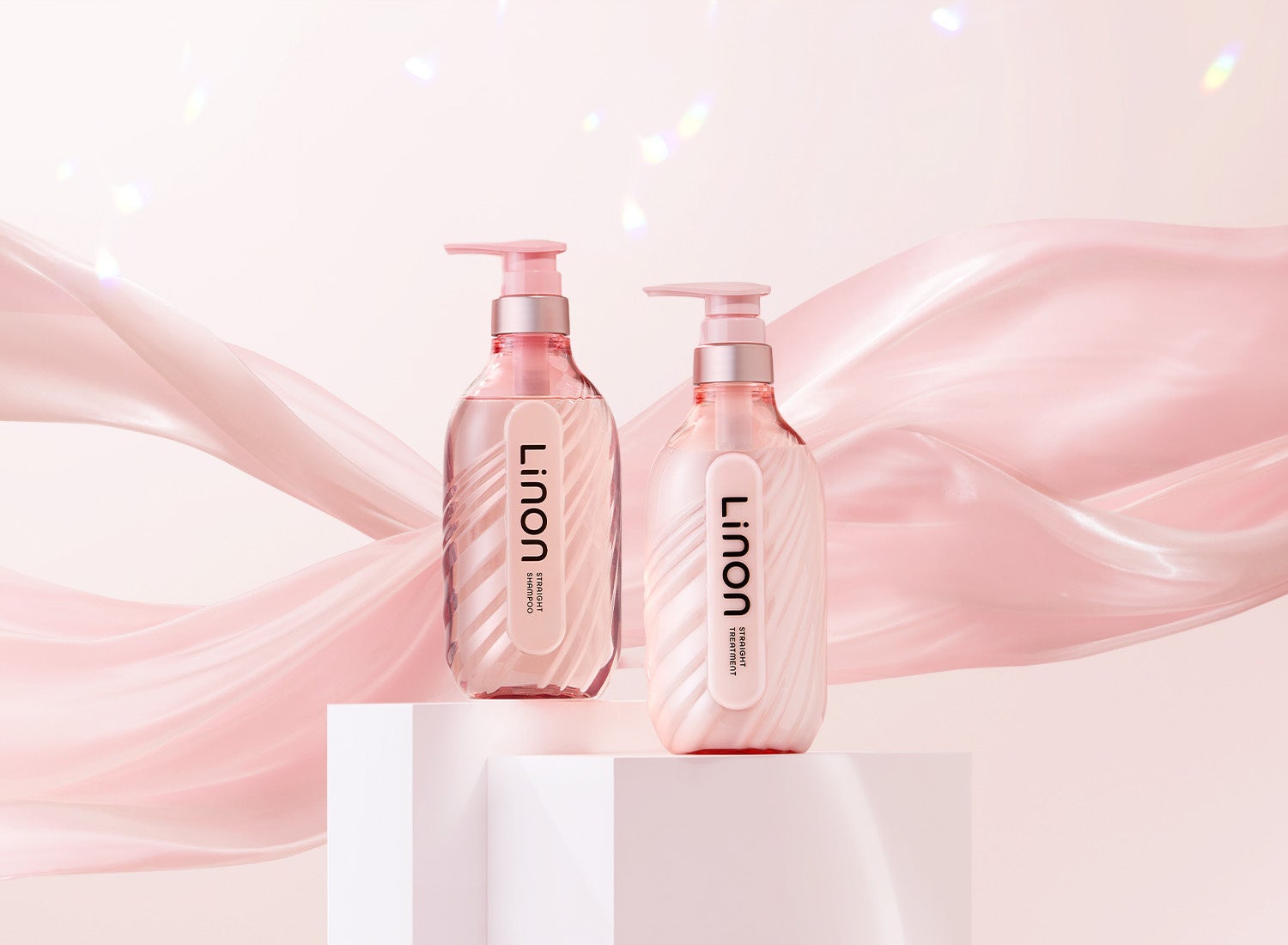Amazonでベストセラーバッジを獲得した「Linon」からツヤめくストレートヘアを目指せる「リノン ストレートシャンプー/ストレートトリートメント」が新登場！