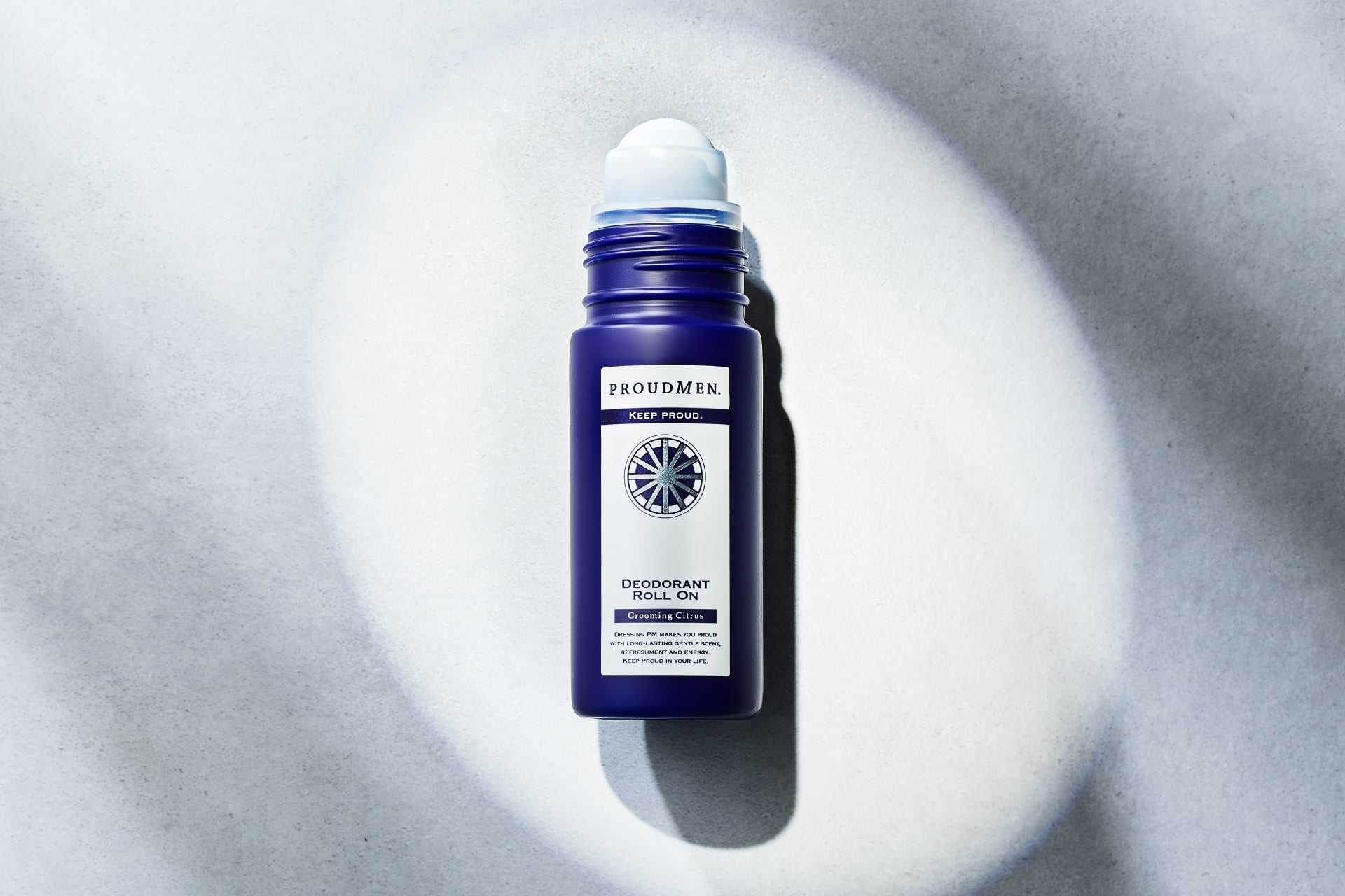 【プラウドメン】速乾・密着処方で汗とニオイを抑える。“香る”薬用デオドラント『デオドラントロールオン』が新登場。