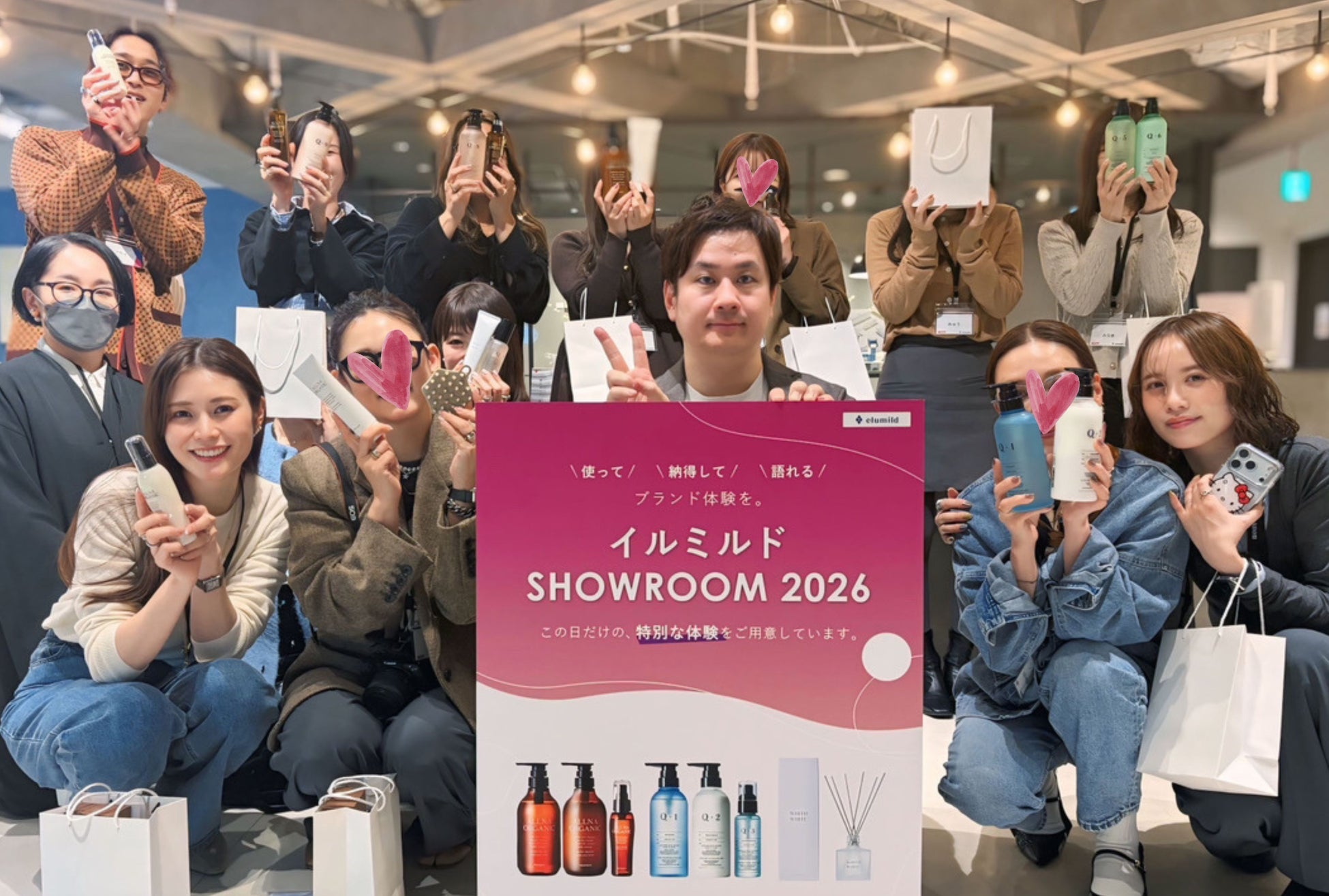 【開催レポート】楽天「ROOM」の人気クリエイター14名が集合！イルミルド本社で『使って、納得して、語れる』ブランド体験イベントを開催