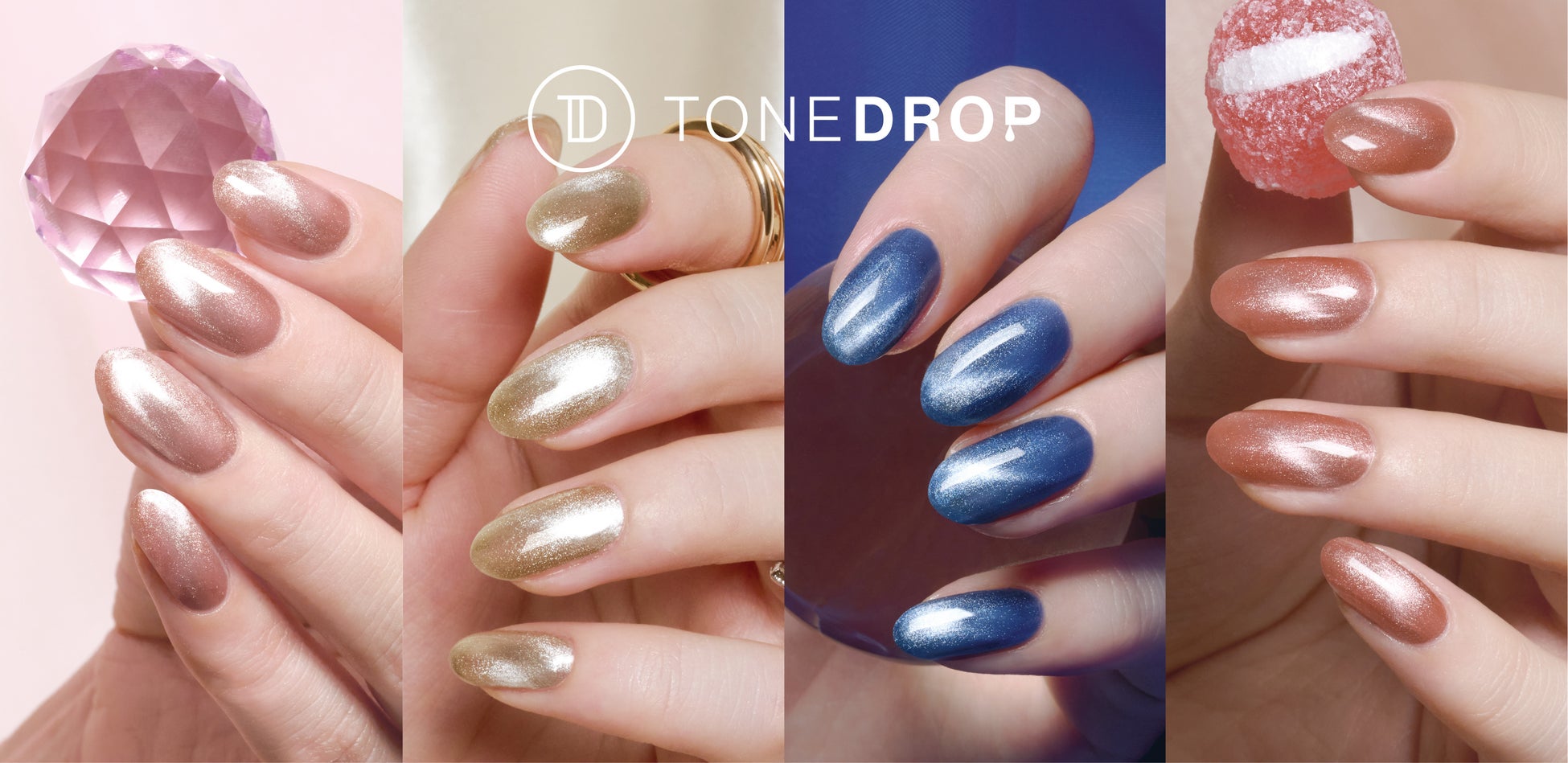 ＜TONE DROP＞ 透明感×美発色速乾マグネットポリッシュ