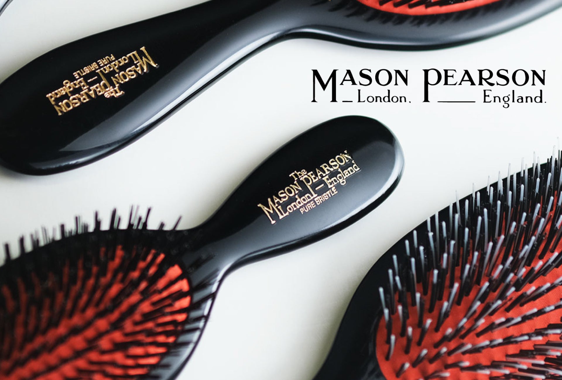 【名古屋・高輪】BASIC AND ACCENTにて、英国伝統の最高級猪毛ヘアブラシブランド「MASON PEARSON(メイソンピアソン)」のPOPUPイベントを開催。ノベルティもご用意。