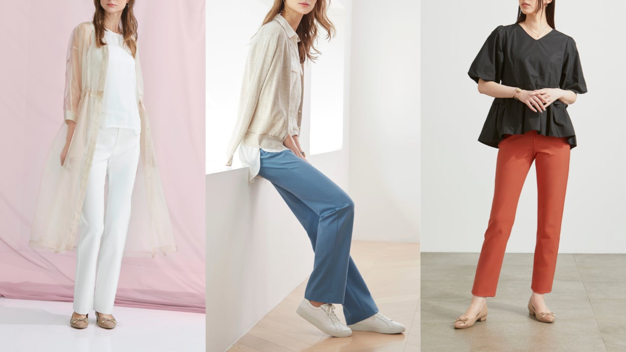 ストレッチパンツ専門店ビースリーの大人気シリーズ「はく化粧品パンツ」が累計売上500億円突破いたしました