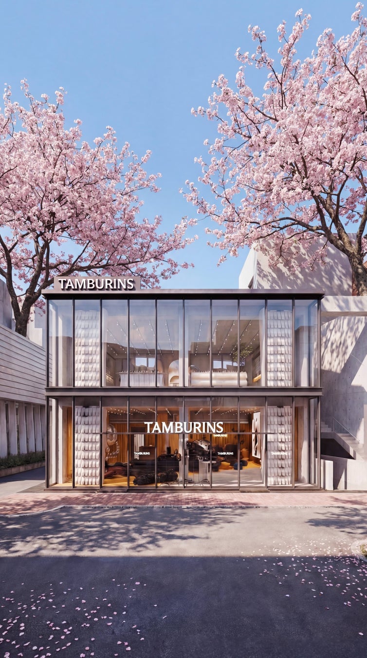 TAMBURINS が3月19日、DAIKANYAMA FLAGSHIP STOREをオープン予定！