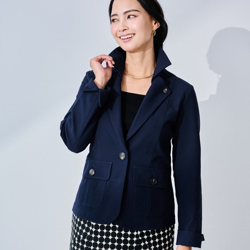 【新製品】エポカル新素材採用のUVカットジャケットを発売　フォーマルにも日常にも馴染む“着るUV防護”