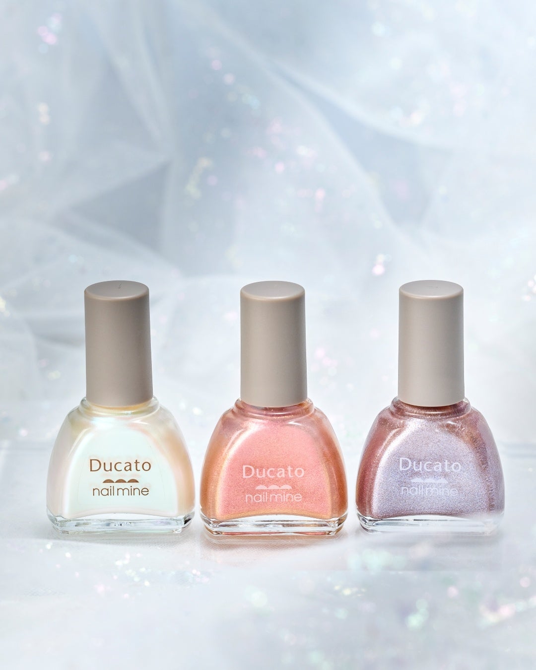 【デュカート】ネイルカラーシリーズ「ネイルマイン」から、春の陽だまりに映える【水光カラー】がテーマの新色3色を3月11日（水）に新発売。