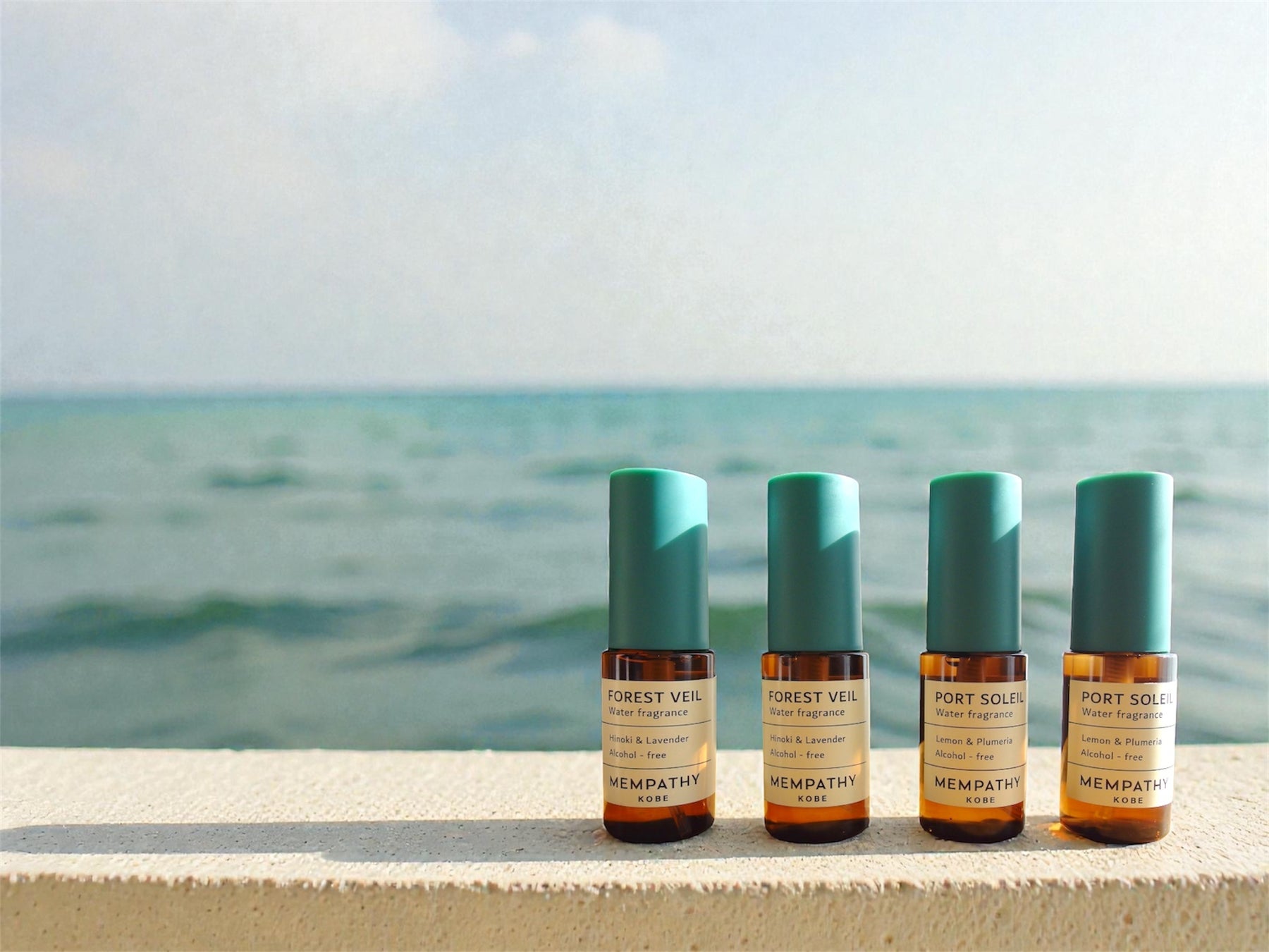 自分をリセットする「深呼吸のスイッチ」。神戸発フレグランスブランド『MEMPATHY』が、忙しい現代人のための水性香水をリリース。
