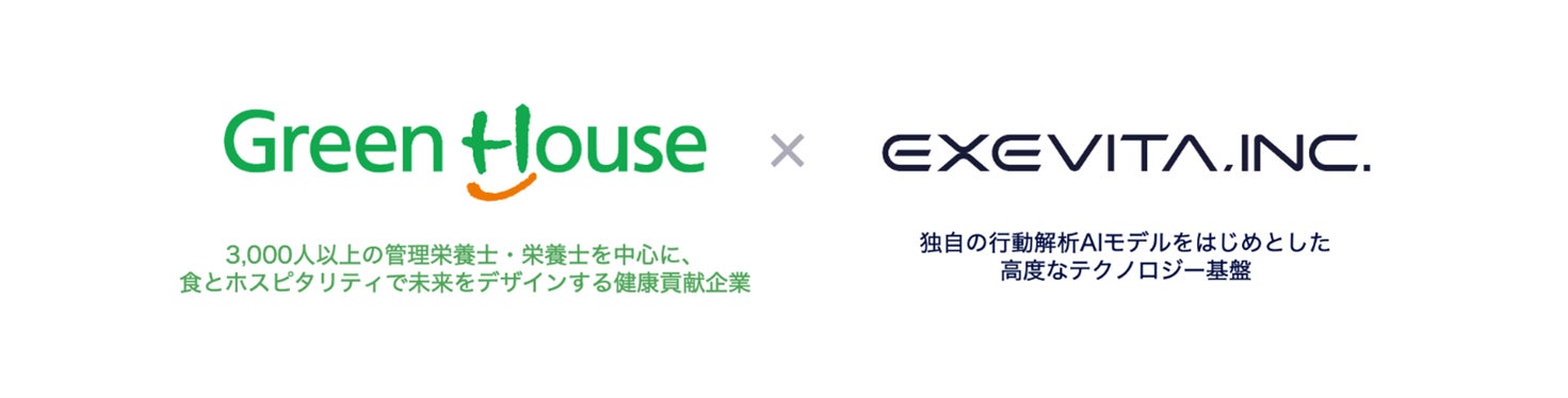 グリーンハウスとエグゼヴィータ、両社の強みを掛け合わせた次世代型・健康経営プラットフォームの共同開発を開始