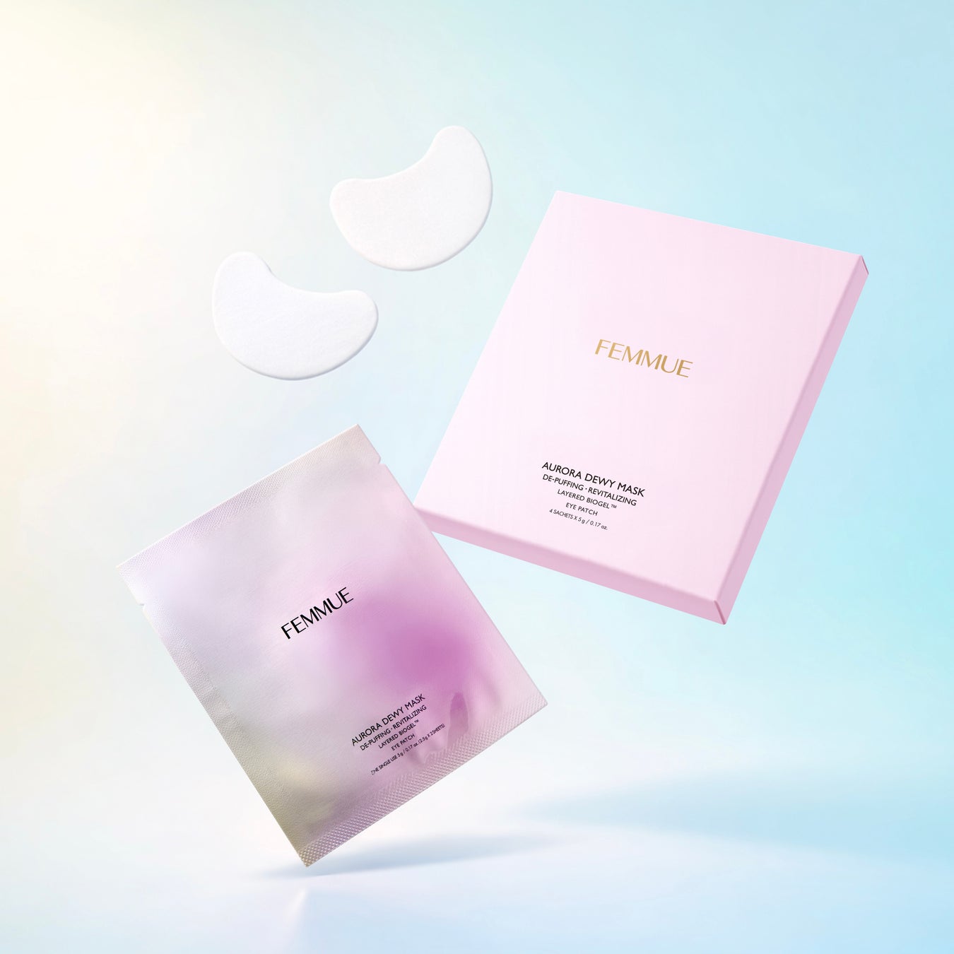 【FEMMUE】ひんやり心地よく密着。日々おとずれる目もと悩みにアプローチするプレミアムアイパッチが数量限定で登場。