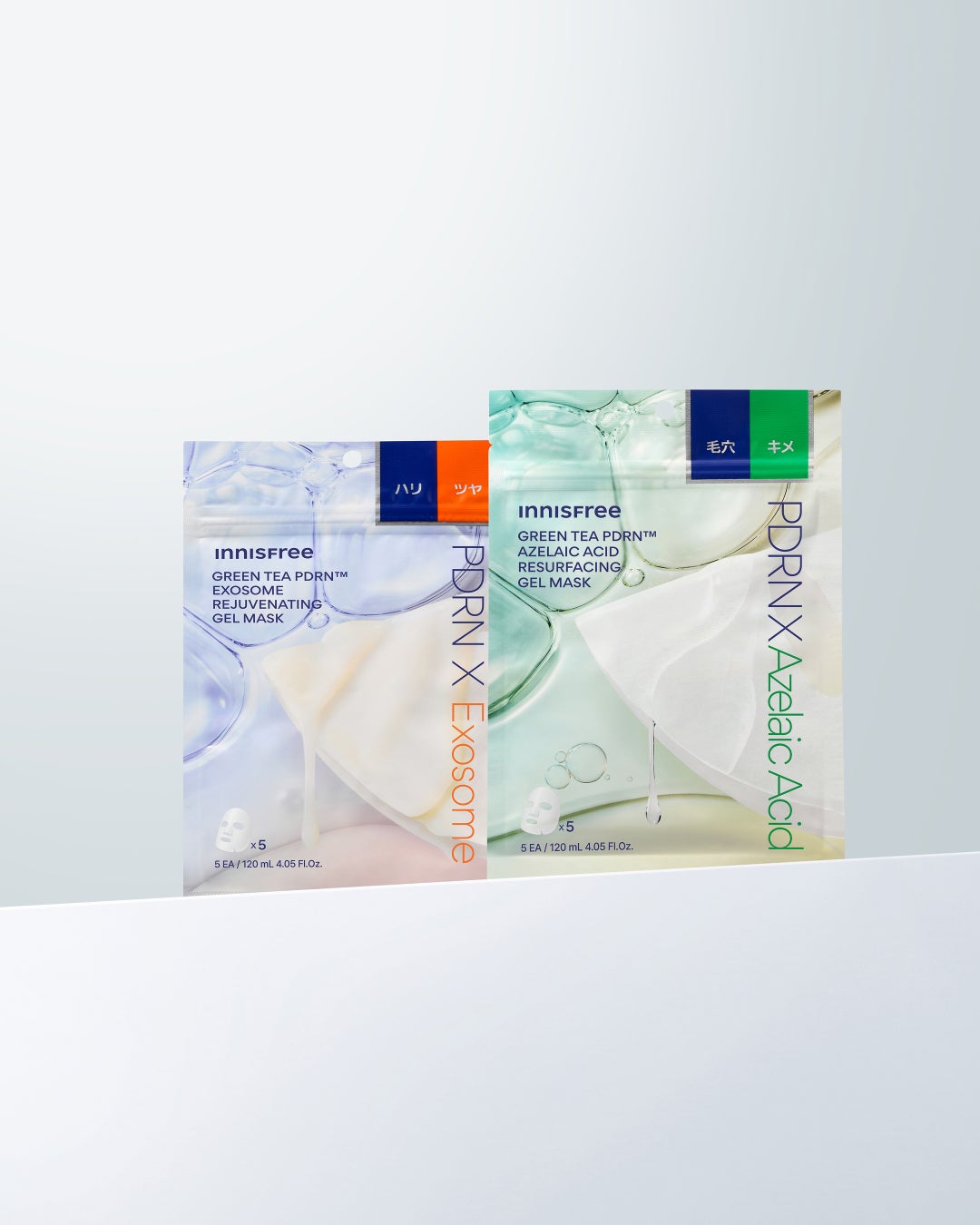 【INNISFREE】美容クリニック発想の「PDRN」に着目！エクソソーム・アゼライン酸をそれぞれ掛け合わせたシートマスク2種が新登場 ～4月18日（土）より全国発売～