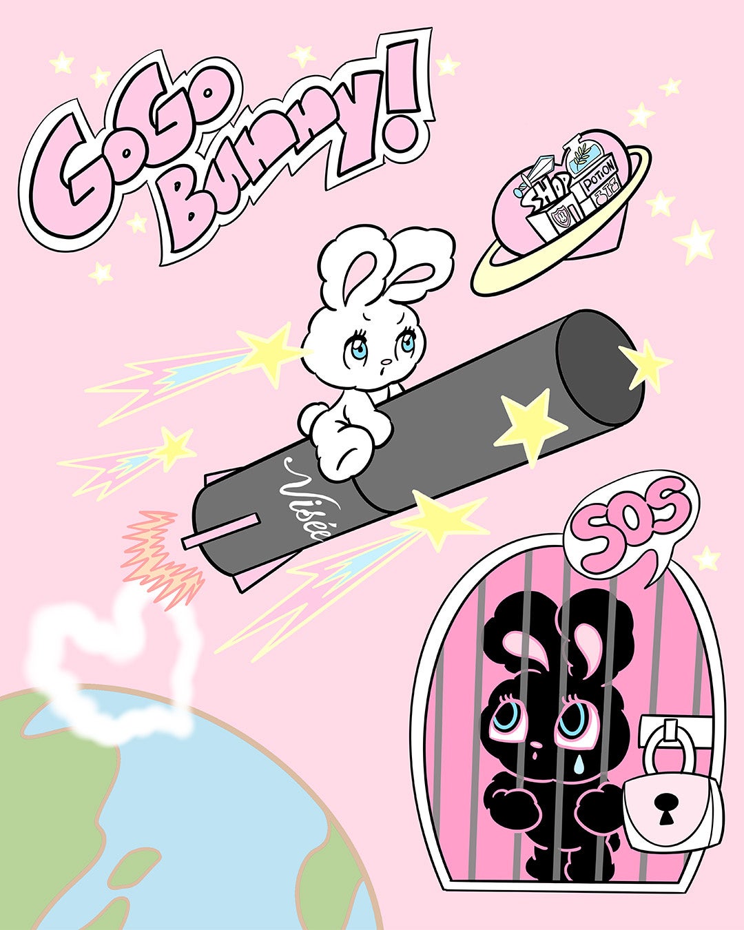 『Visée』×foxy illustrationsオリジナルストーリー“うさぎのフィアンセと9つのルージュ”を3月25日（水）より初公開！